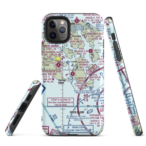 Lopez Island Airport (S31) VFR Sectional  Tough iPhone Case