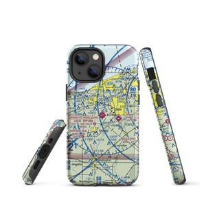 Lorain County Regional Airport (LPR) VFR Sectional  Tough iPhone Case