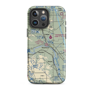 Lorentzen Airport (3NA2) VFR Sectional  Tough iPhone Case