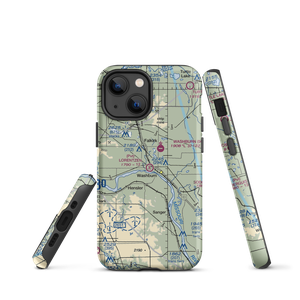 Lorentzen Airport (3NA2) VFR Sectional  Tough iPhone Case