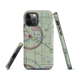 Lorenz Airport (MN11) VFR Sectional  Tough iPhone Case