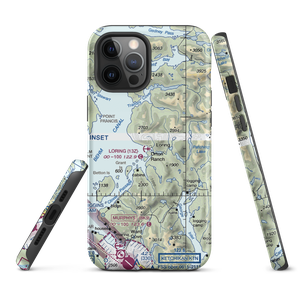 Loring Seaplane Base (13Z) VFR Sectional  Tough iPhone Case