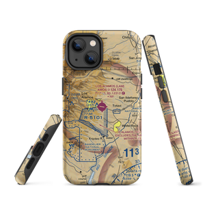 Los Alamos Airport (LAM) VFR Sectional  Tough iPhone Case