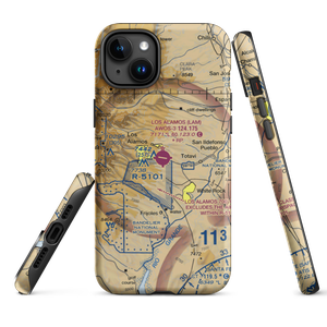Los Alamos Airport (LAM) VFR Sectional  Tough iPhone Case