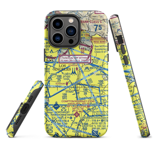 Los Angeles City Hall East Heliport (59L) VFR Sectional  Tough iPhone Case