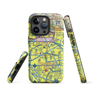 Los Angeles City Hall East Heliport (59L) VFR Sectional  Tough iPhone Case