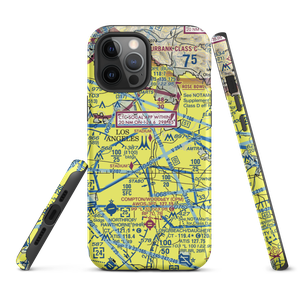 Los Angeles City Hall East Heliport (59L) VFR Sectional  Tough iPhone Case