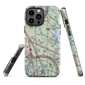 Los Ebanos Ranch Airport (6TA9) VFR Sectional  Tough iPhone Case