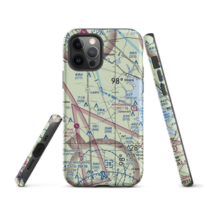 Los Ebanos Ranch Airport (6TA9) VFR Sectional  Tough iPhone Case