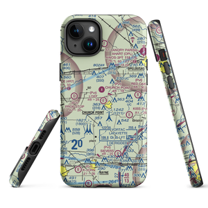 Lost Airfield (71LA) VFR Sectional  Tough iPhone Case