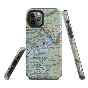 Lost Bridge Village Airport (40AR) VFR Sectional  Tough iPhone Case