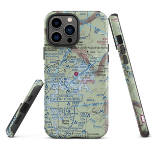 Lost Bridge Village Airport (40AR) VFR Sectional  Tough iPhone Case