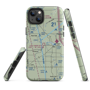 Lost Creek Airport (5Y4) VFR Sectional  Tough iPhone Case