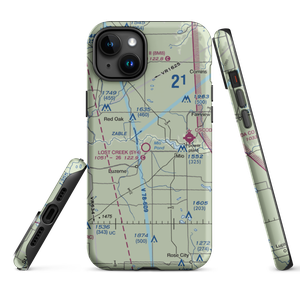 Lost Creek Airport (5Y4) VFR Sectional  Tough iPhone Case