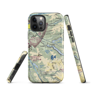 Lost Creek Airport (82OR) VFR Sectional  Tough iPhone Case