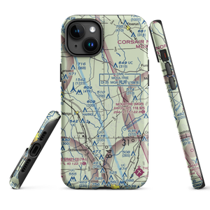 Lost Creek Farms Airport (US-0084) VFR Sectional  Tough iPhone Case
