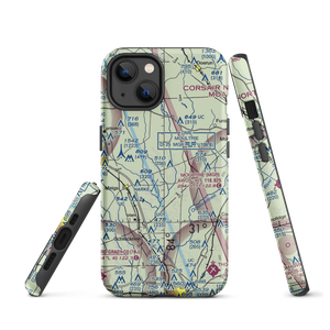 Lost Creek Farms Airport (US-0084) VFR Sectional  Tough iPhone Case