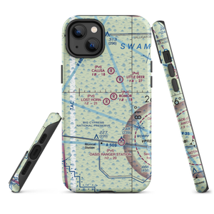 Lost Horn Ranch Airport (FA80) VFR Sectional  Tough iPhone Case