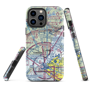 Lost Lake SPB Seaplane Base (57AK) VFR Sectional  Tough iPhone Case