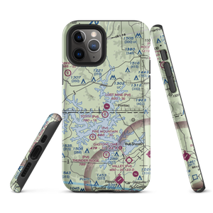 Lost Mine Airport (MO56) VFR Sectional  Tough iPhone Case