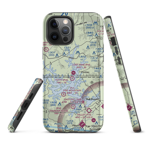 Lost Mine Airport (MO56) VFR Sectional  Tough iPhone Case