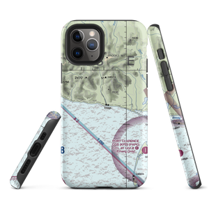 Lost River 1 Airport (LSR) VFR Sectional  Tough iPhone Case