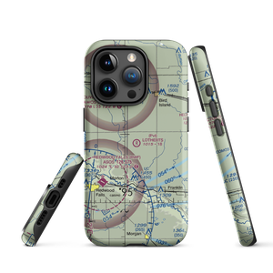 Lothert's Farm Strip (56MN) VFR Sectional  Tough iPhone Case