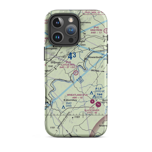 Lotus International Airport (8VA4) VFR Sectional  Tough iPhone Case