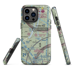 Loucks Airport (25NK) VFR Sectional  Tough iPhone Case