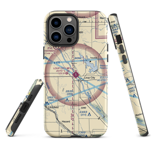 Loup City Municipal Airport (0F4) VFR Sectional  Tough iPhone Case