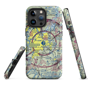 Lovell Field (CHA) VFR Sectional  Tough iPhone Case