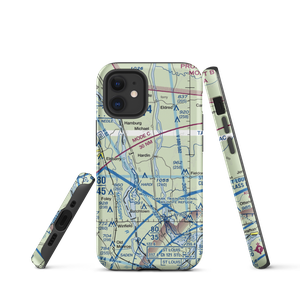 Low and Slow Airport (2IL6) VFR Sectional  Tough iPhone Case