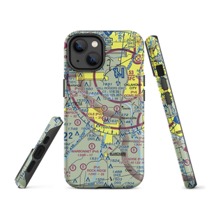 Low Pass Airport (4OK4) VFR Sectional  Tough iPhone Case