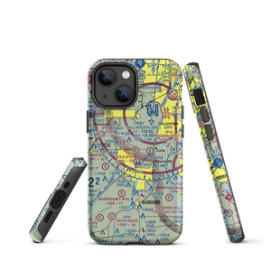 Low Pass Airport (4OK4) VFR Sectional  Tough iPhone Case