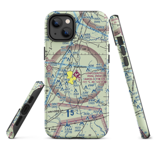 Lowcountry Regional Airport (RBW) VFR Sectional  Tough iPhone Case