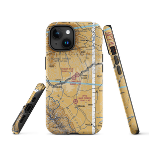 Lowe Airstrip (CD01) VFR Sectional  Tough iPhone Case