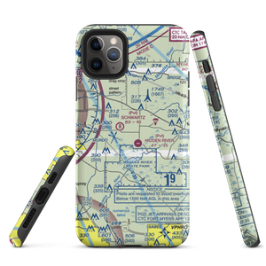 Lowe's Airport (FA77) VFR Sectional  Tough iPhone Case
