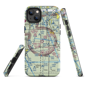 Lowell Airport (C97) VFR Sectional  Tough iPhone Case
