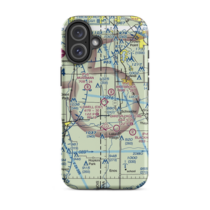 Lowell Airport (C97) VFR Sectional  Tough iPhone Case