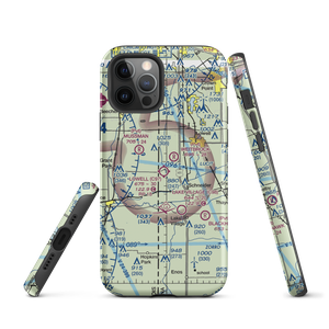 Lowell Airport (C97) VFR Sectional  Tough iPhone Case