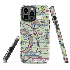 Lowell City Airport (24C) VFR Sectional  Tough iPhone Case