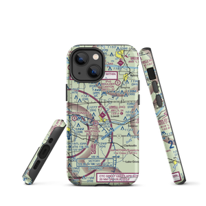Lowell City Airport (24C) VFR Sectional  Tough iPhone Case