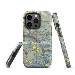 Lower Creek Airport (NC27) VFR Sectional  Tough iPhone Case