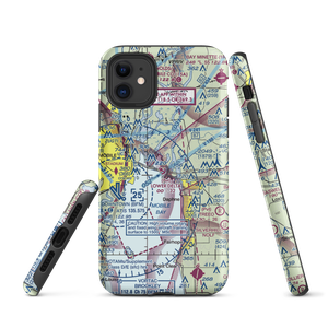 Lower Delta Seaplane Base (AL58) VFR Sectional  Tough iPhone Case
