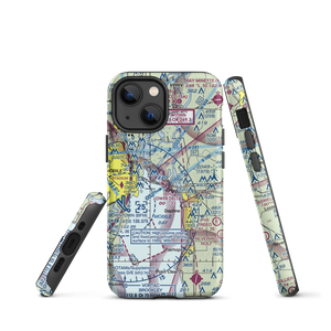 Lower Delta Seaplane Base (AL58) VFR Sectional  Tough iPhone Case