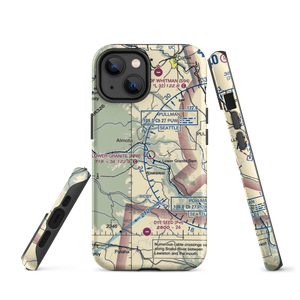 Lower Granite State Airport (00W) VFR Sectional  Tough iPhone Case