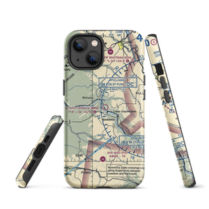 Lower Granite State Airport (00W) VFR Sectional  Tough iPhone Case