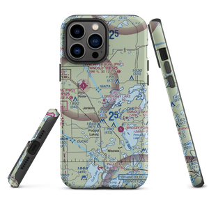 Lower Hay Lake Seaplane Base (0MN3) VFR Sectional  Tough iPhone Case