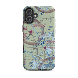 Lower Hay Lake Seaplane Base (0MN3) VFR Sectional  Tough iPhone Case