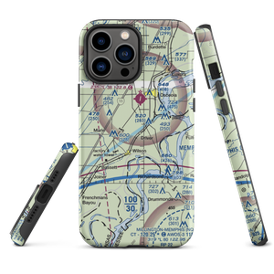 Lowrance Airport (64AR) VFR Sectional  Tough iPhone Case